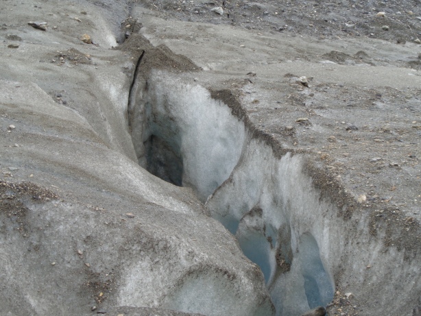 Gletscherspalte