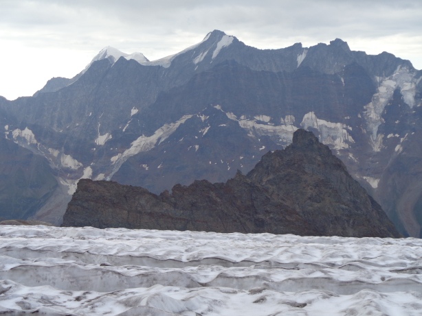 Lonzahörner (3547m) und Lötschentaler Breithorn (3785m)