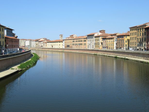 Aussicht vom Ponte di Mezzo