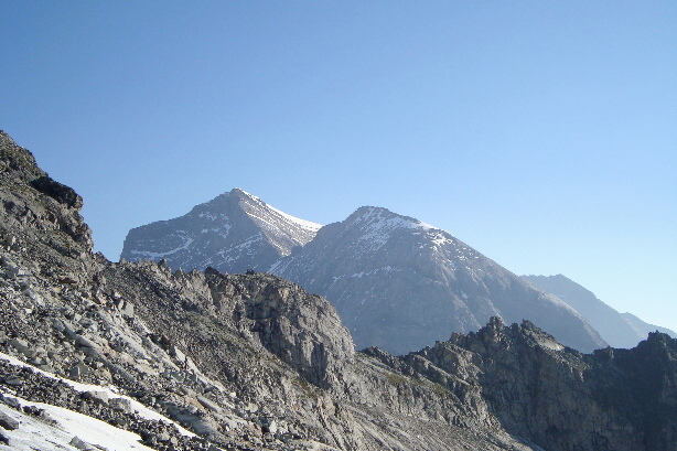Rifertenstock (3419m), Piz Frisal (3292m)