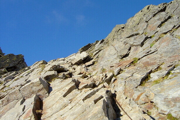 Abstieg von der Grande Chenalette