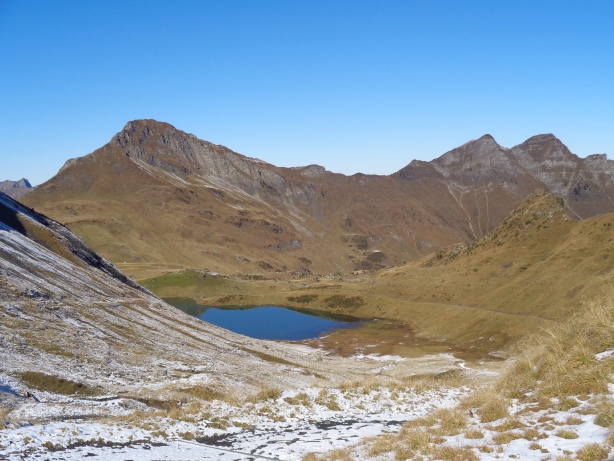 Pointe de Chésery (2249m), Lac Vert (1972m)
