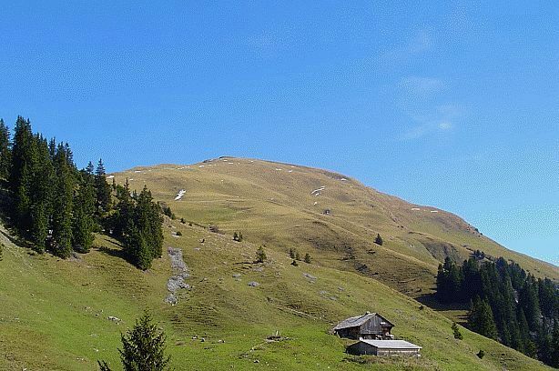Blick beim Abstieg zum Rauflihorn (2322m)
