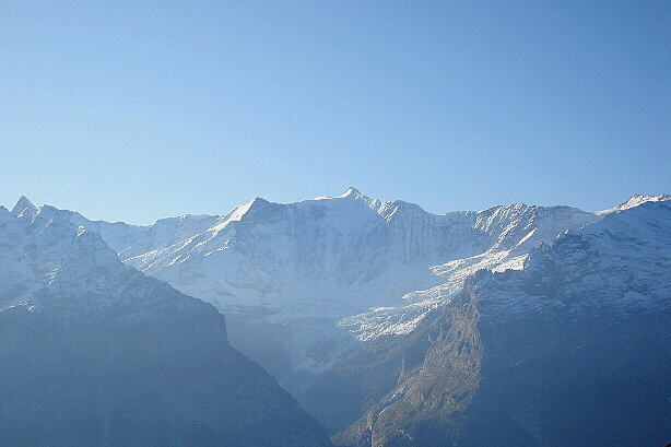 Fiescherhörner (4049m) und Fiescherwand