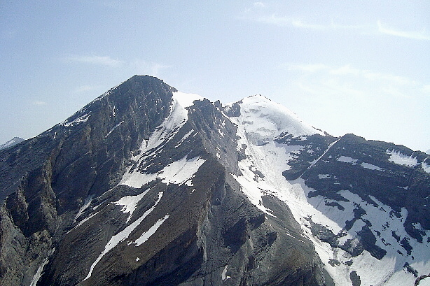 Altels (3624m) und Balmhorn (3699m)