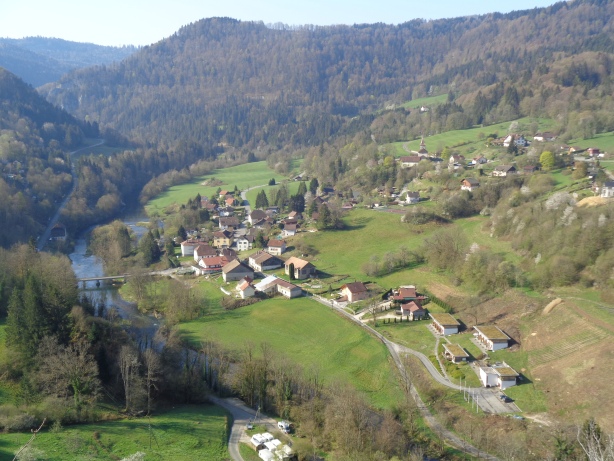 Aussicht vom Rocher de Singe