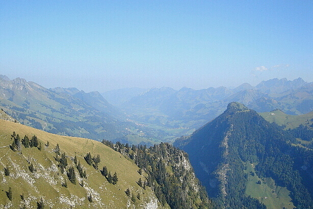Blick Richtung Pays d'Enhaut