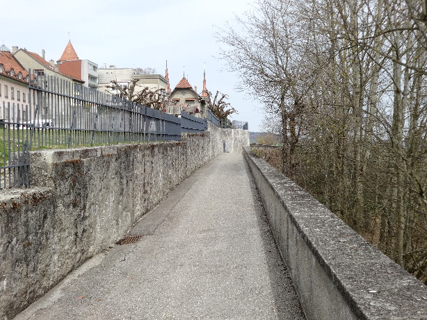 Auf der Stadtmauer