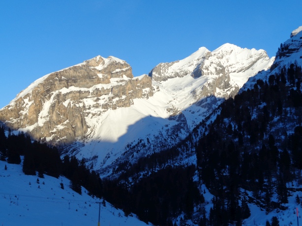 Innerer Fisistock (2787m) und Doldenhorn (3638m)