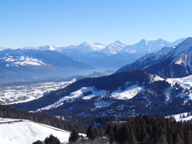 Wetterhorn, Schreckhorn, Eiger, Mönch, Jungfrau