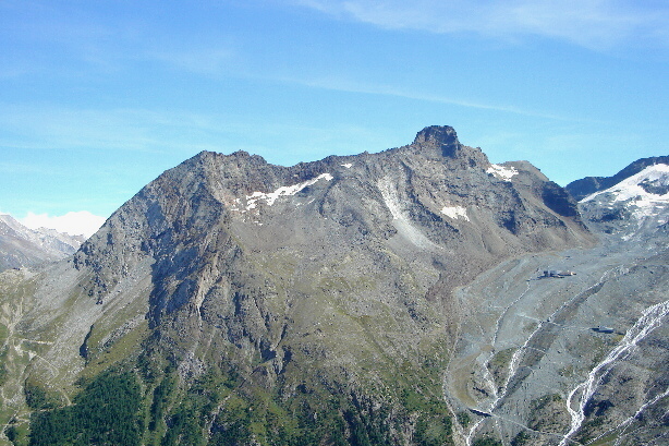 Mittaghorn (3143m) und Egginer (3366m)