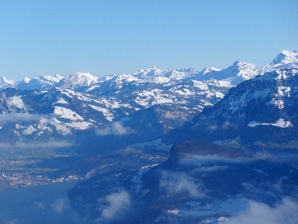 Lachenstock, Ochsenkopf, Forstberg, Vorder Glärnisch, Schwandener Grat