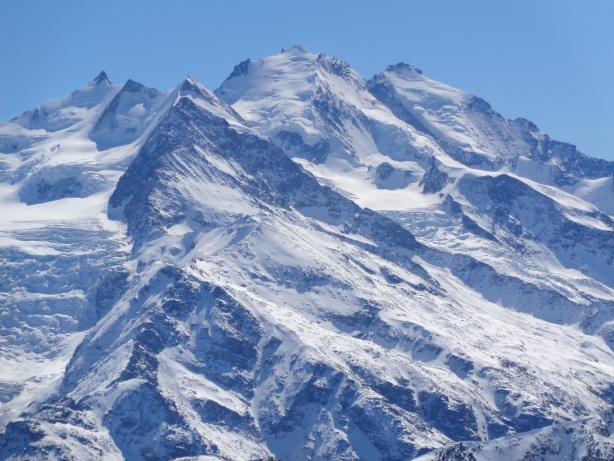 Mischabel - Nadelhorn (4327m), Dom (4545m), Täschhorn (4490m)