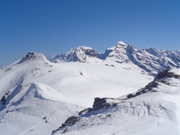 Lauterbrunnen Breithorn (3780m), Tschingelhorn (3576m), Petersgrat (3203m)