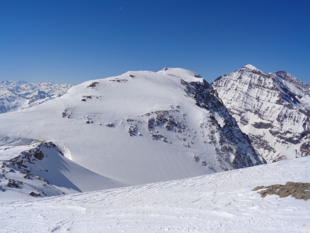 Sackhorn (3212m), Balmhorn (3699m), Altels (3624m)