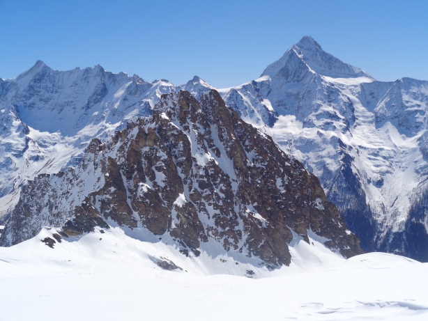 Tennbachhorn (3013m), Bietschhorn (3934m)