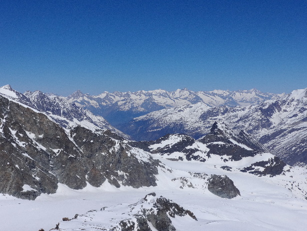 View from the summit - Bernese Alps
