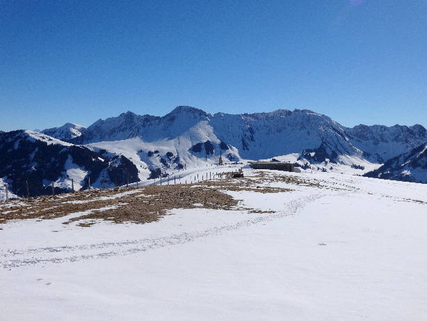 Stierengrat (2160m), Kaiseregg (2185m)
