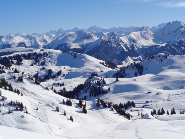 Eiger, Mönch, Jungfrau, Doldenhorn, Wiriehorn
