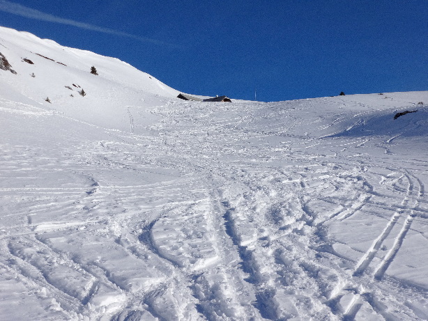Noch 10 Minuten bis zum Gipfel