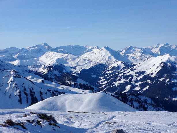 Schnidehorn, Flöschhore, Wildhorn, Wistätthorn, Geltenhorn