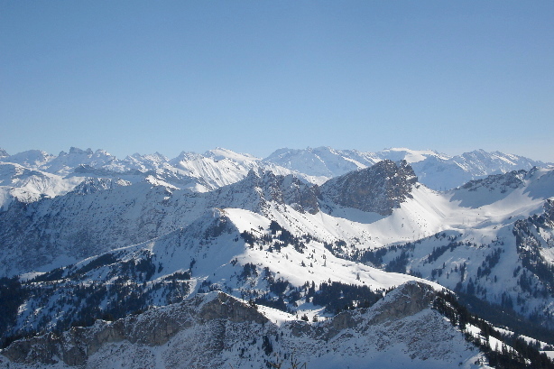 Sustenhorn, Gwächtenhorn, Dammastock, Hinter Tierberg, Giglistock
