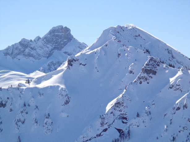 Spillgerte (2476m) and Diemtigtaler Rothorn (2410m)