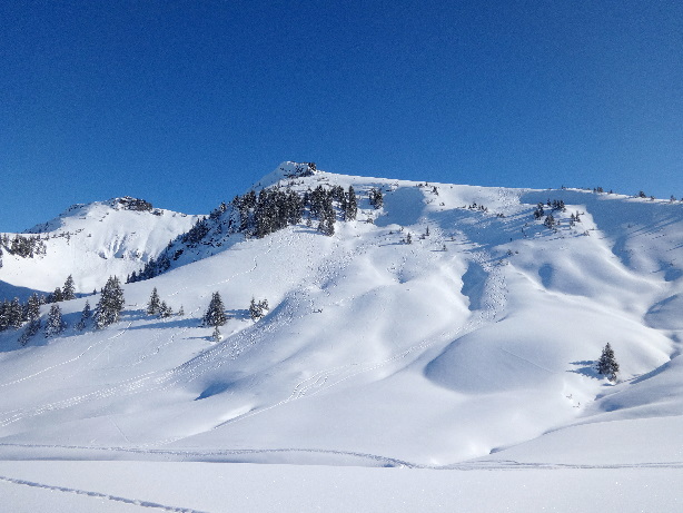 Wätterlatte (2007m) und Standflue (1978m)