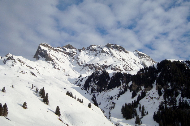 Simelihorn (2751m) und Reeti / Rötihorn (2757m)