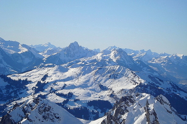 Pic Chaussy, Berneuse, Gummfluh, Hornflue, Le Rubli, Rinderberg