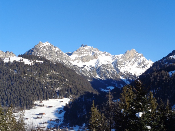 Vorderi Spillgerte (2224m), Hinderi Spillgerte (2476m), Diemtigtaler Rothorn (2410m)