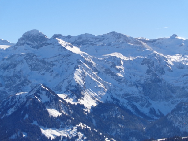 Glacier de la Plaine Morte, Laufbodenhorn (2703m), Rohrbachstein (2950m)
