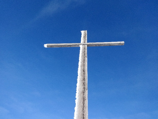 Gipfelkreuz Gibidum (2317m)