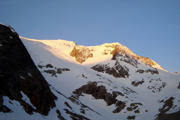 Mittler Tierberg (3311m) und Vorder Tierberg (3091m)