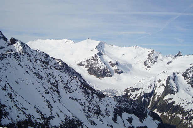 Hintere Gelmerhörner (3317m), Tieralpstock (3383m), Diechterhorn (3389m)
