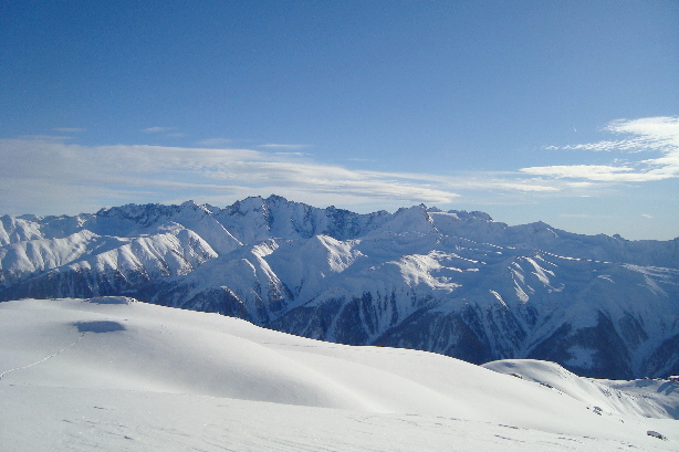 Blinnenhorn, Turbhorn, Ofenhorn, Albrunhorn, Bochtehorn