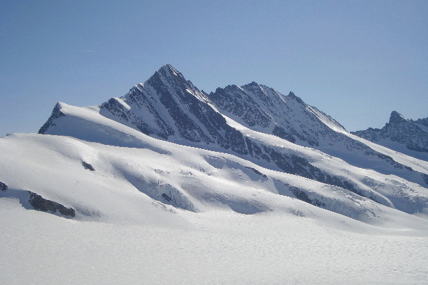 Grosses Fiescherhorn (4049m), Hinteres Fiescherhorn (4029m)
