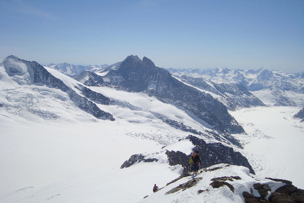 Grosses Grünhorn (4044m), Fiescher Gabelhorn (3876m)