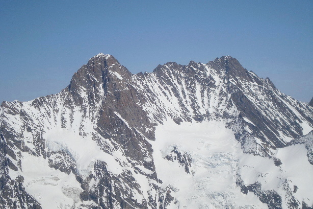Schreckhorn (4078m), Lauteraarhorn (4042m)