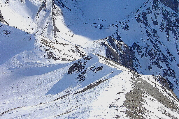 Blick hinunter zum Ammertenpass