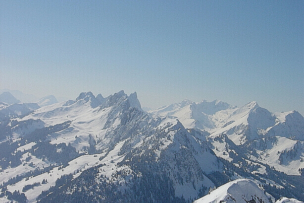 Gastlosen (1935m), Vanil Noir (2389m)