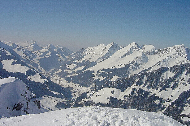 Dent du Bourgo, Dent de Broc, Vanil d'Arpille, Schopfenspitz, Chörblispitz