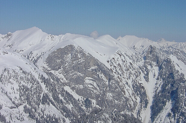 Widdergalm (2174m), Schafarnisch (2107m), Ochsen (2188m)