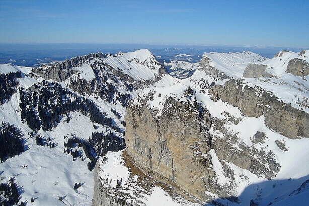 Burst (1968m), Sichle (1670m), Sieben Hengste (1952m)