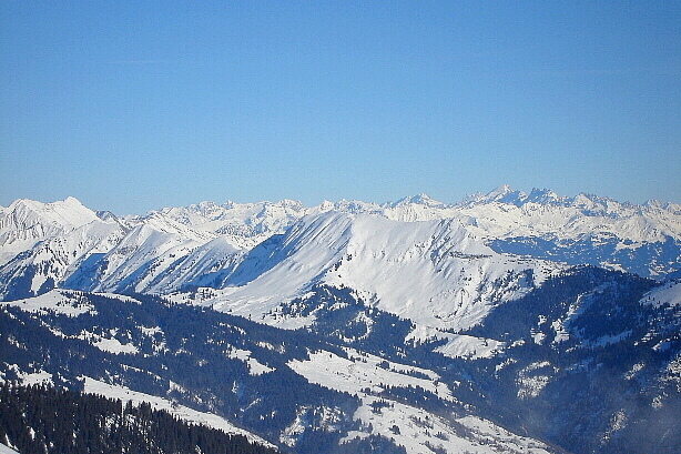 Augstmatthorn, Suggiture, Schlossberg, Gibel, Titlis, Planplatten