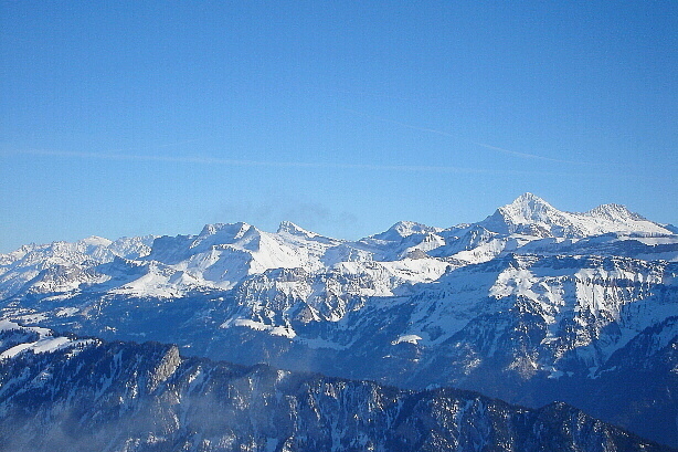 Wildgärst, Schwarzhorn, Galenstock, Wellhorn, Faulhorn, Wetterhorn, Bärglistock