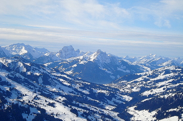 Hornflue, Châtillon, Pic Chaussy, Gummfluh, Mont d'Or, Le Rubli