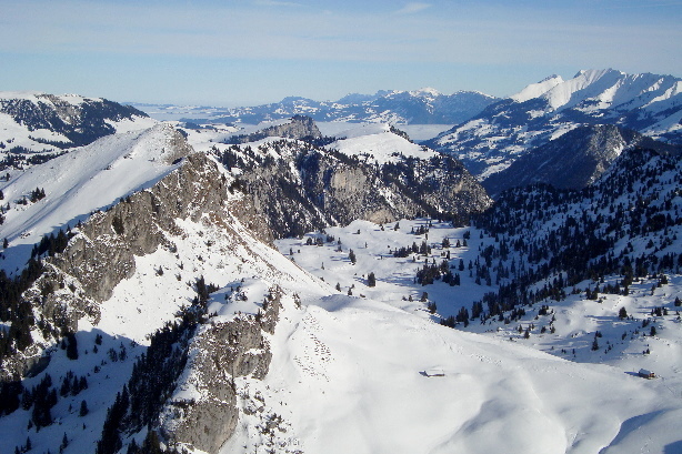 Blueme, Schafmatt, Niederhorn, Gemmenalphorn, Niesenkette