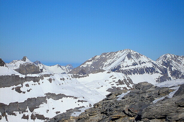 Tierhörnli, Erbithore, Ladholzhore, Männliflue, Roter Totz, Lohner