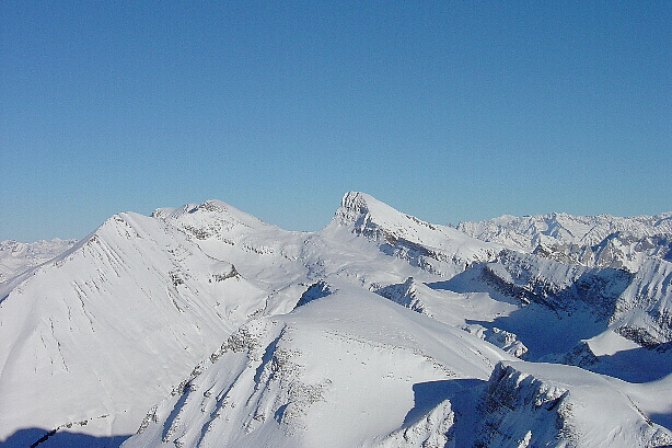 Wildgärst (2891m) and Schwarzhorn (2928m)